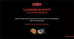 Desktop Screenshot of matrix-hifi.com