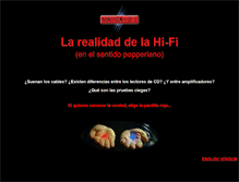 Tablet Screenshot of matrix-hifi.com